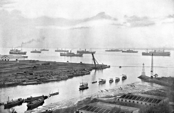 Kali Mas di Soerabaja. Koning J. and Wouters D., Mooi en Nijver Insulinde, P.Noordhogg, Groningen -Batavia, c1930.